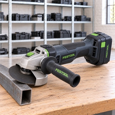 Festool kampiniai šlifuokliai