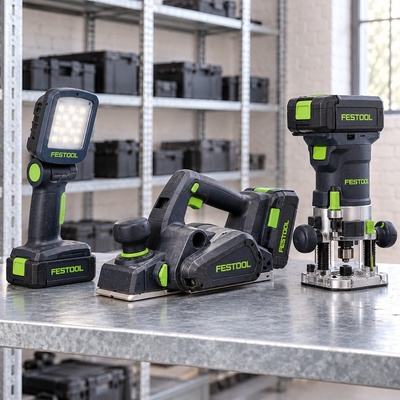 Kiti Festool akumuliatoriniai įrankiai
