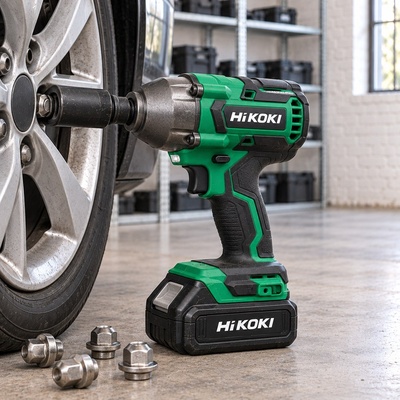 Hitachi ir HiKOKI smūginiai veržliasukiai