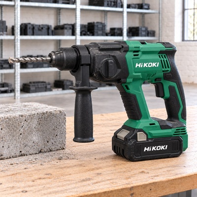 Hitachi ir HiKOKI perforatoriai