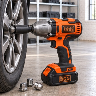 Black+Decker smūginiai veržliasukiai