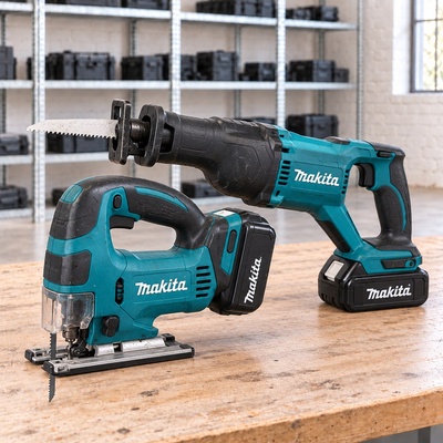 Makita siaurapjūkliai ir tiesiniai pjūklai