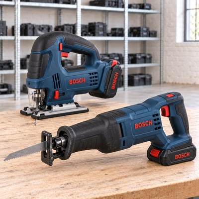 Bosch siaurapjūkliai ir tiesiniai pjūklai
