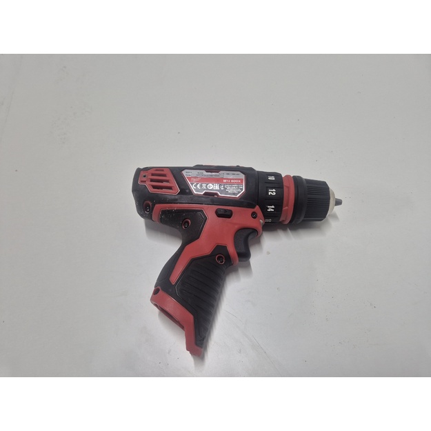 Milwaukee M12 BDDX akumuliatorinis gręžtuvas-suktuvas 12 V