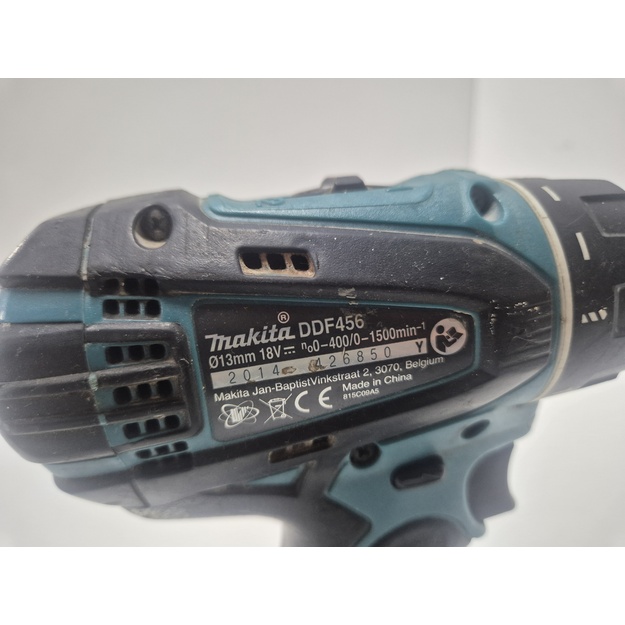 Makita DDF456 akumuliatorinis gręžtuvas-suktuvas 18 V